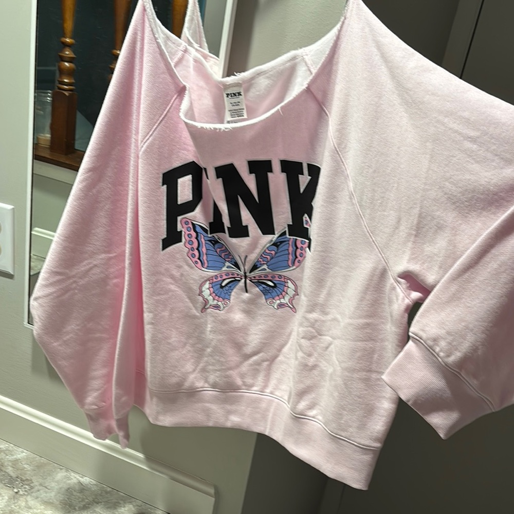 PINK Victoria's Secret Butterfly Sweatshirt